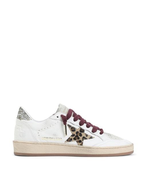 Golden Goose Deluxe Brand White Ballstar Sneakers