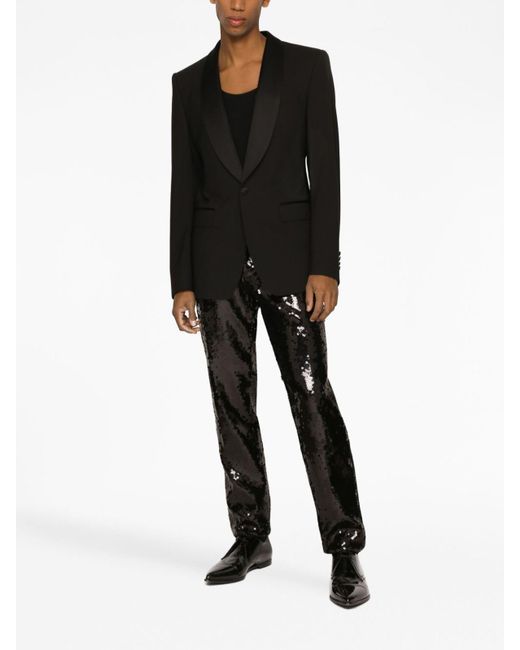 Dolce & Gabbana Black Blazer for men