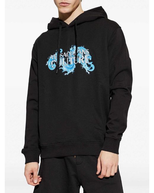 Versace Jeans Couture Black Sweatshirt for men