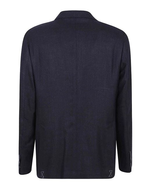 Eleventy Blue Single Breasted Suit for men