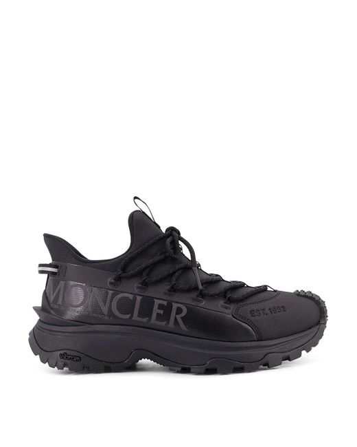 Moncler Black Sneakers Trailgrip Lite2 for men