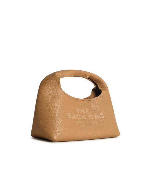 Borsa Mini The Sack di Marc Jacobs in Brown