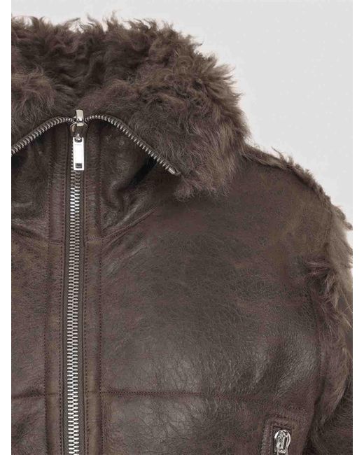 Rick Owens Brown Exploder Jacket