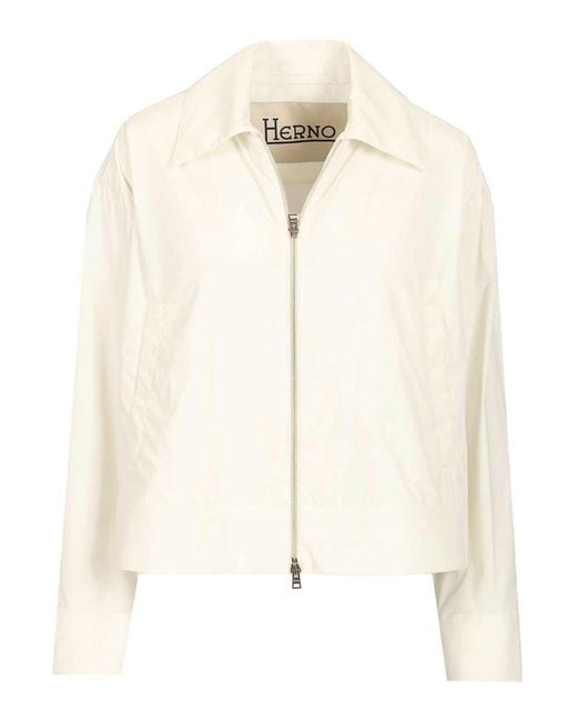 Herno Natural Short Jacket