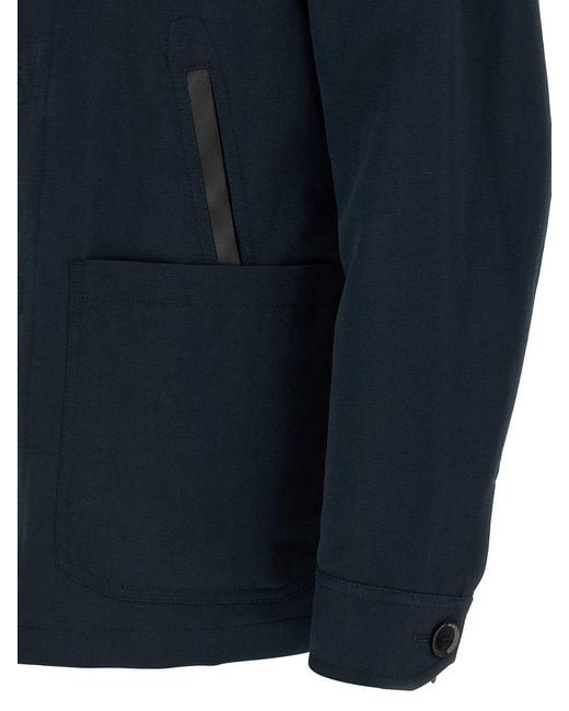 Brioni Blue Desert Jacket for men