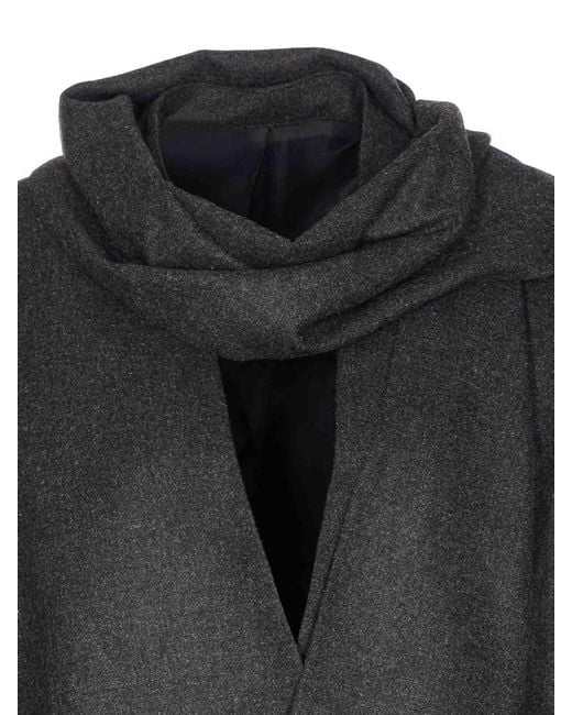 Totême Black Scarf Blazer