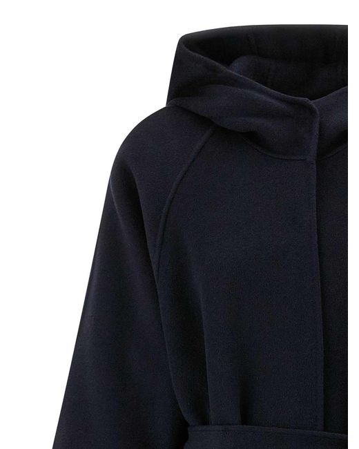 Pinko Black Cartoccio Coat
