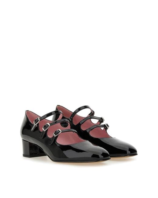 CAREL PARIS Black Kina Pumps
