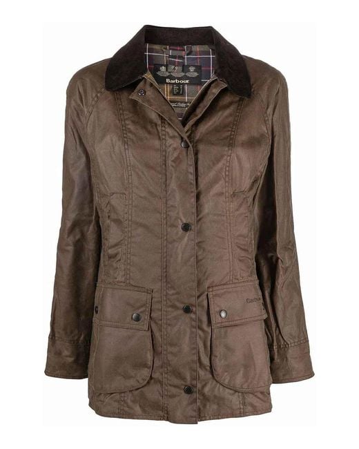 Barbour Brown Beadnell Wax Jacket