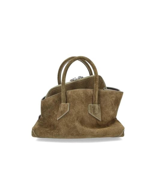 The Attico Metallic Mini Bag The Walk