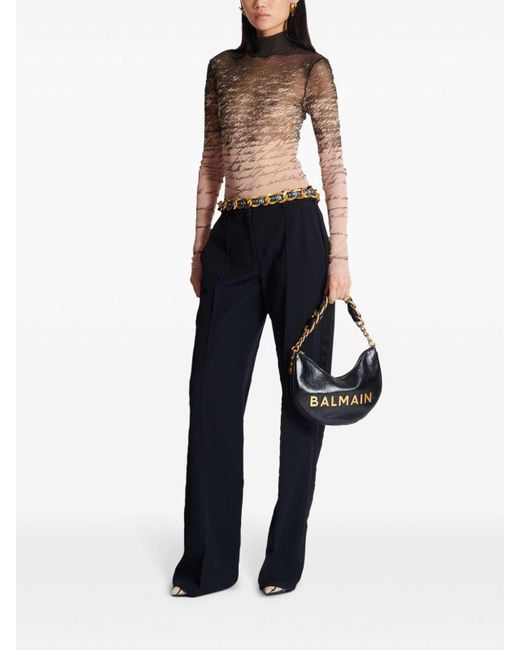 Balmain Black Shoulder Bag