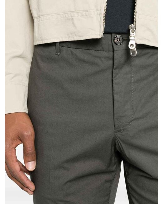 Incotex Gray Pants With An Elestico for men