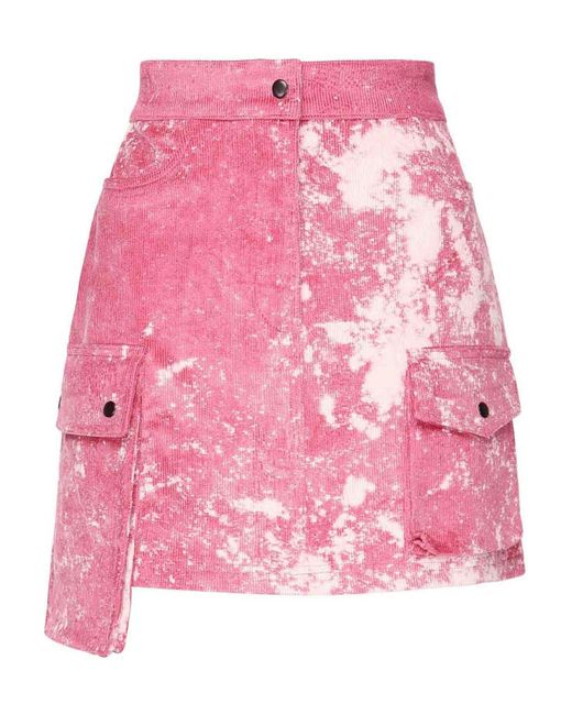 ALBERTO AUDENINO Pink Batik Miniskirt