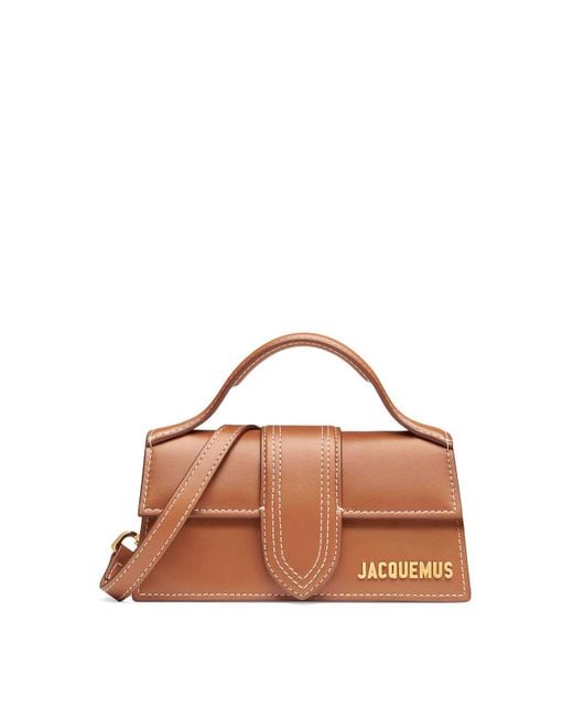 Jacquemus Brown Small Flap Bag Le Bambino