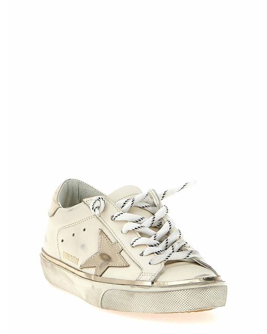 Golden Goose Deluxe Brand Natural Superstar Classic Sneakers