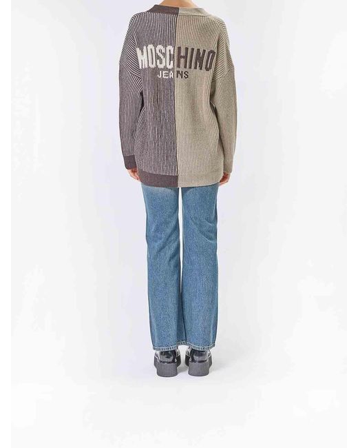 Moschino Brown Cardigan
