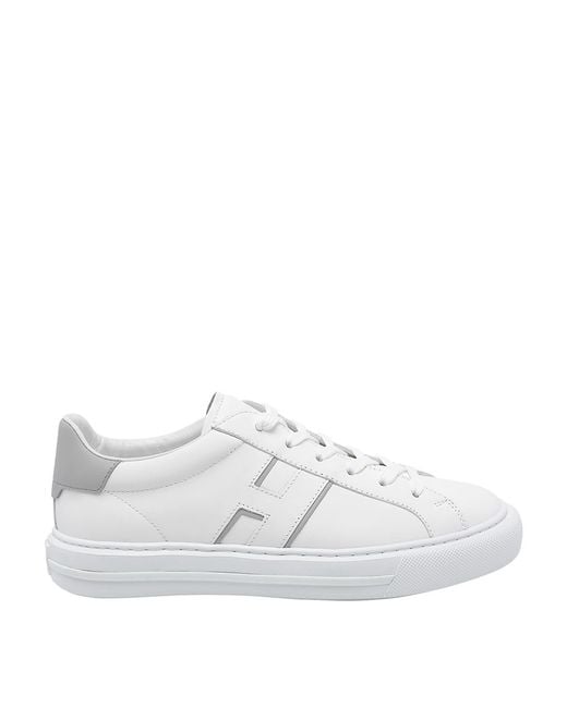 Hogan White H691 Sneakers for men