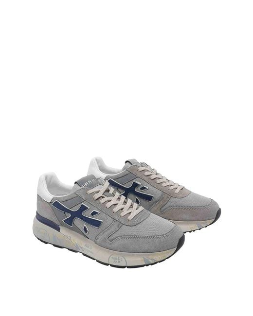 Premiata Gray Mick Sneakers for men