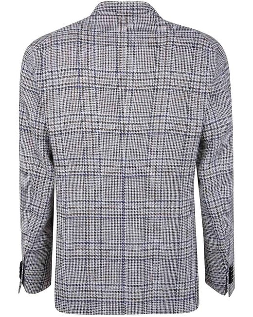 Tagliatore Gray Montecarlo Jacket for men
