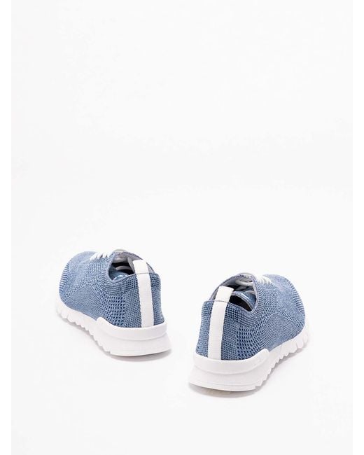 Kiton Blue Fits Sneakers for men
