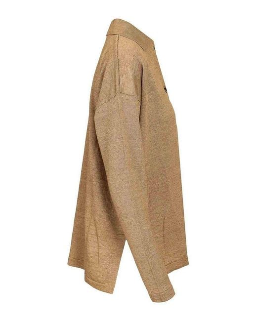 Max Mara Natural Linen Cardigan