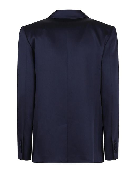 Jonathan Simkhai Blue Norah Double Breasted Blazer