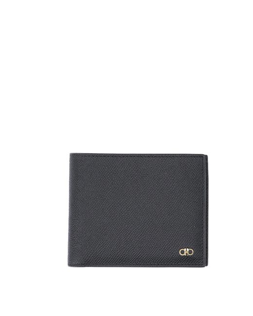 Ferragamo Gray Bi-Fold Wallet for men