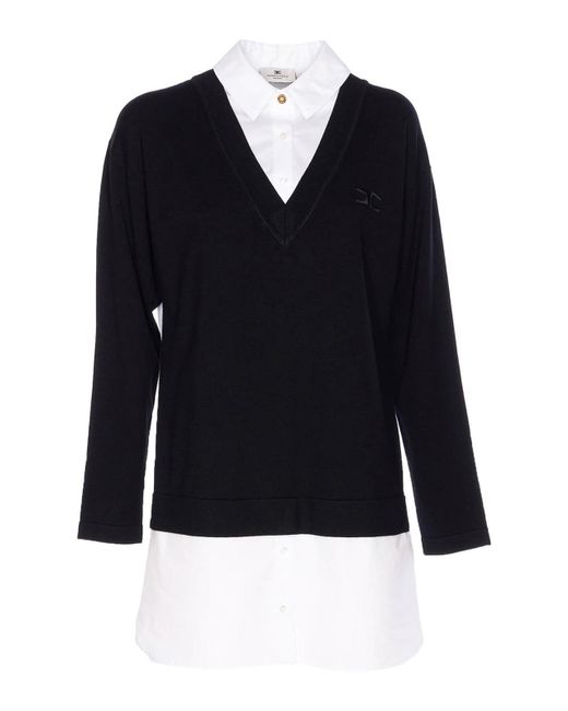 Elisabetta Franchi Blue And Dress