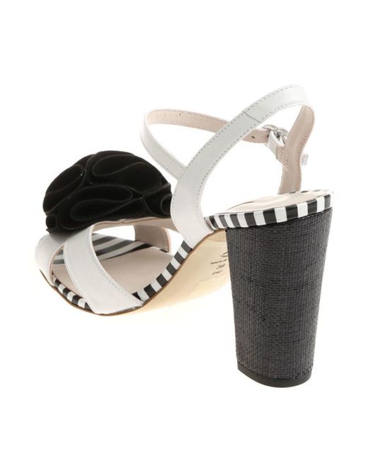 Lulu Guinness Natural Celeste Sandals