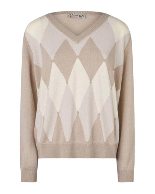 Ballantyne Natural Pullover V