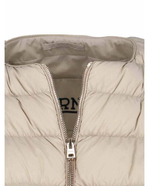Herno Natural Piumino Zip