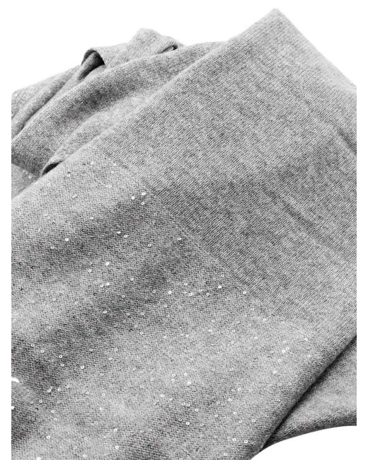 Fabiana Filippi Gray Scarfs 75Wv 15Se 10Ws