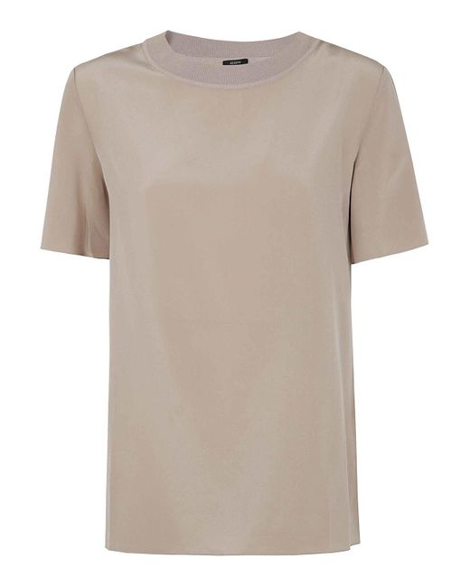 Joseph Natural Rubin Blouse Crepe De Soie