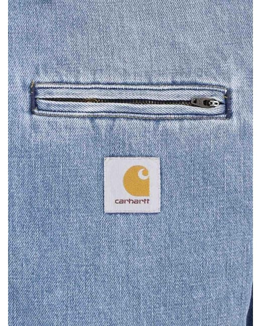 Carhartt Blue Og Detroit Denim Jacket for men