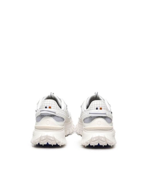 Moncler White Sneaker Trailgrip Gtx