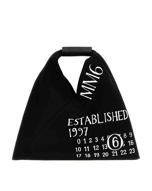MM6 by Maison Martin Margiela Black Mini Japanese Handbag