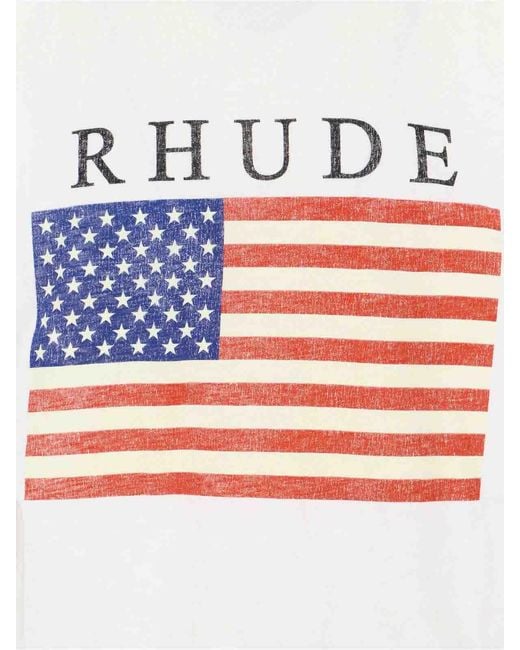 Rhude Gray T-Shirt for men