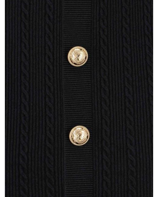 Gonna Midi di Balmain in Black