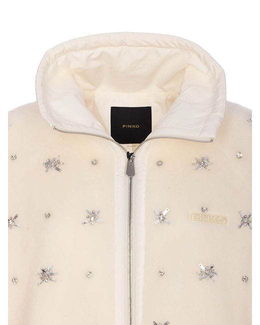 Pinko Natural Graciana Bomber