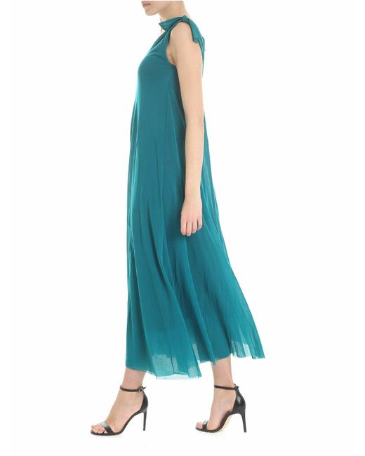 Fuzzi Blue Water Sleeveless Dress