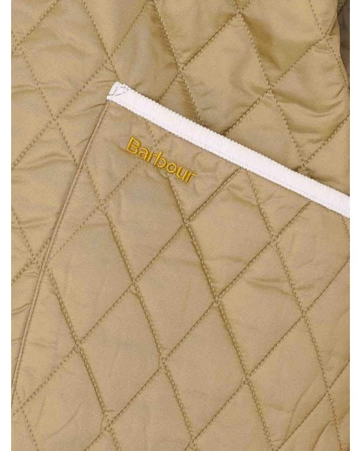 Barbour Natural Icons Cropped Quilted Jacket