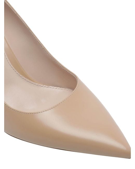 Stuart Weitzman White Cream Stuart Power Pumps