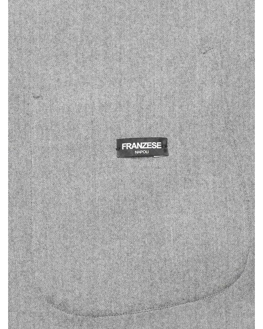 Franzese Collection Gray Model Kaban Jacket for men