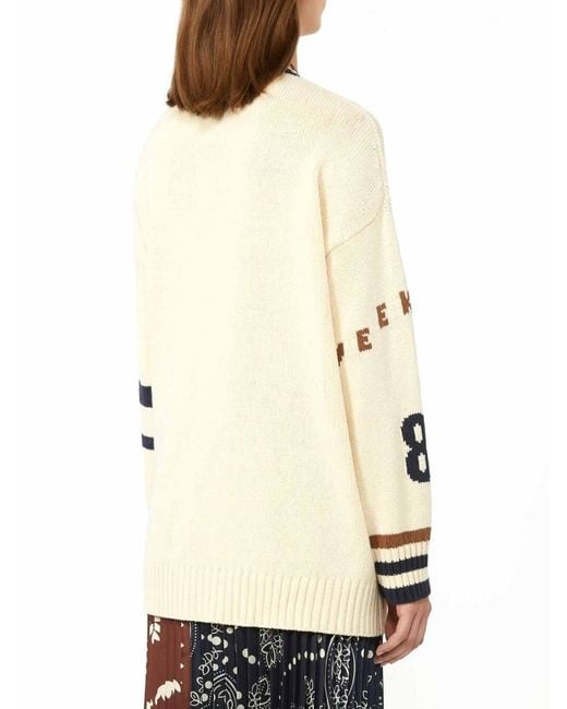 Weekend by Maxmara Natural Oversized Cardigan