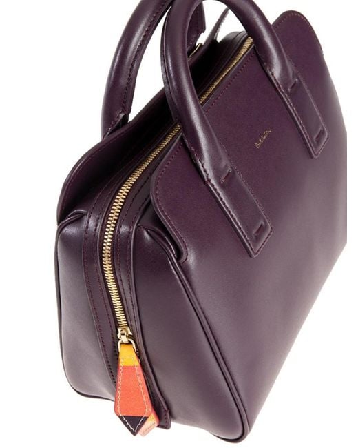 Paul Smith Purple Mini Bowl Bag