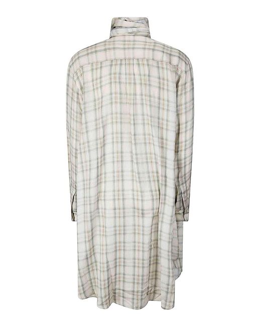Acne White Dress