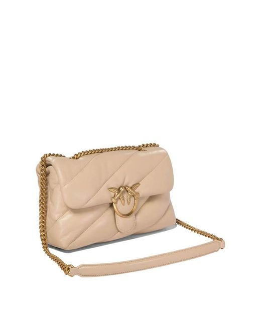 Pinko Natural Classic Love Bag Puff Maxi Quilt