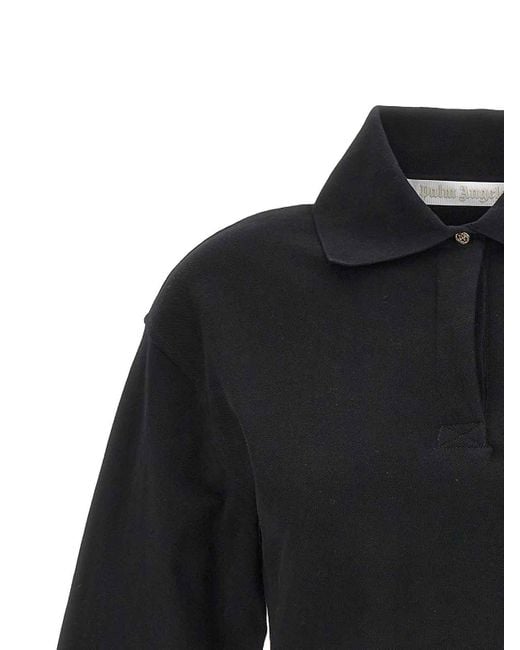 Palm Angels Black Polo