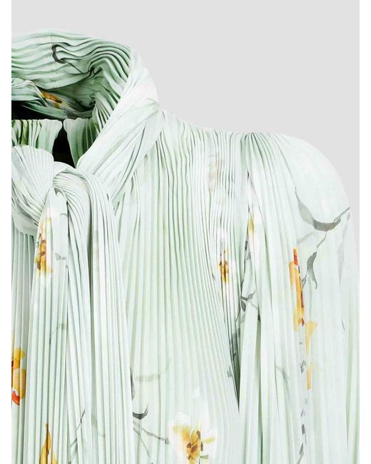 Balenciaga White Polyester Blouse