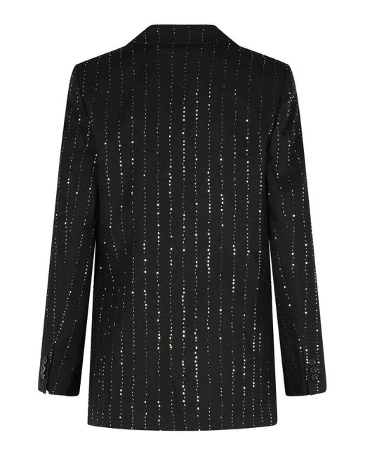 Philipp Plein Black Boyfriend Fit Blazer